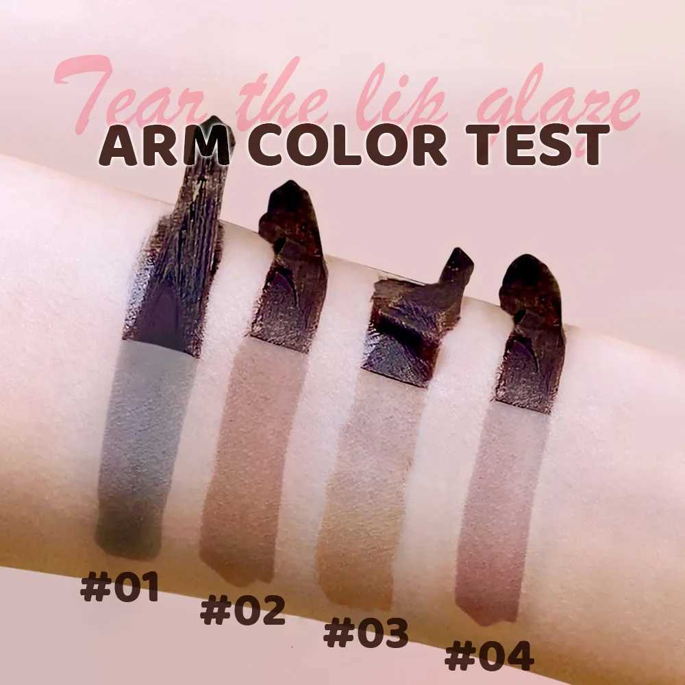 4-Color Tear Off Eyebrow Dye Long-Lasting Waterproof and Smudge-Free 3D Eyebrow Dye Adhesive W250807