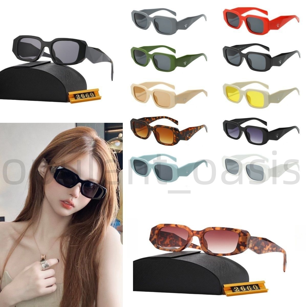 Luxury designer sunglasses women sun glasses designers for women womens sunglasses for women designer lentes de sol mujer Goggle Outdoor Beach sunglass Mix Color