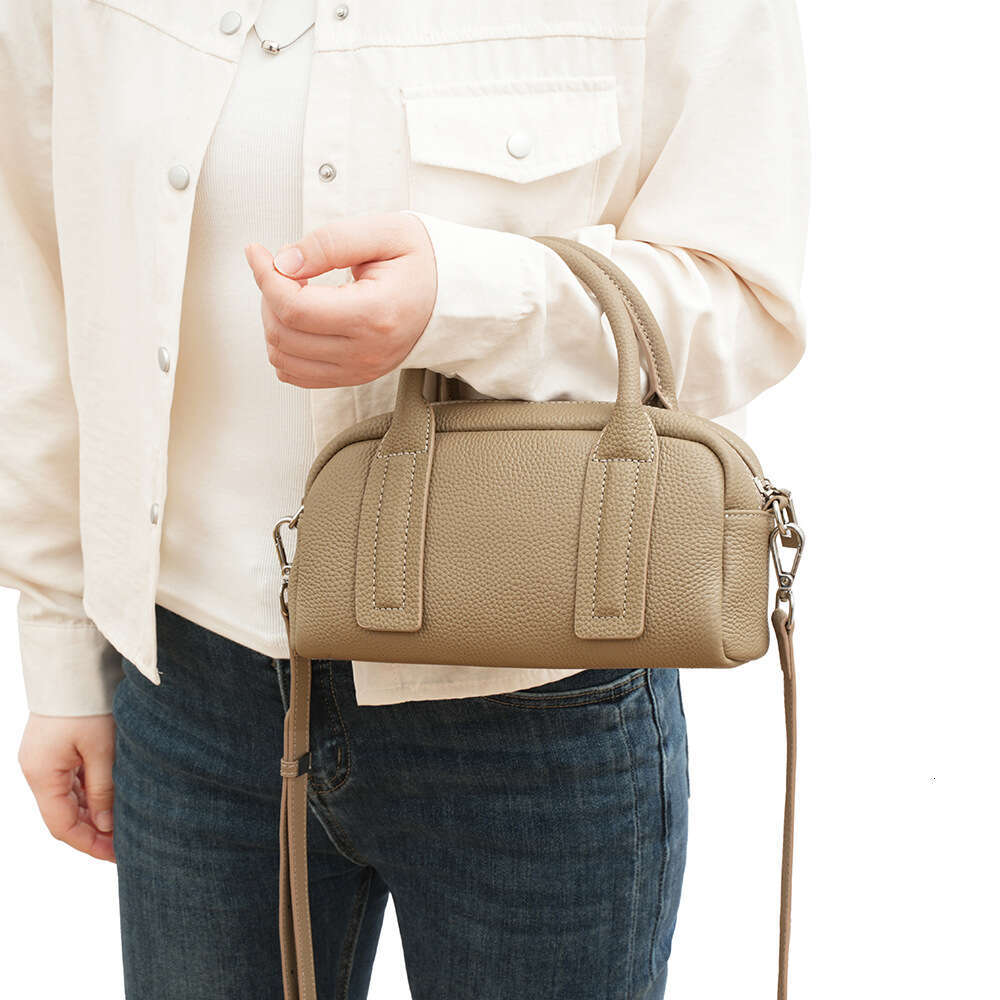 Niche Genuine Leather Phone New Women's Top Layer Soft Cowhide Commuter Crossbody Handbag Small Bag designer wallet B5 B5