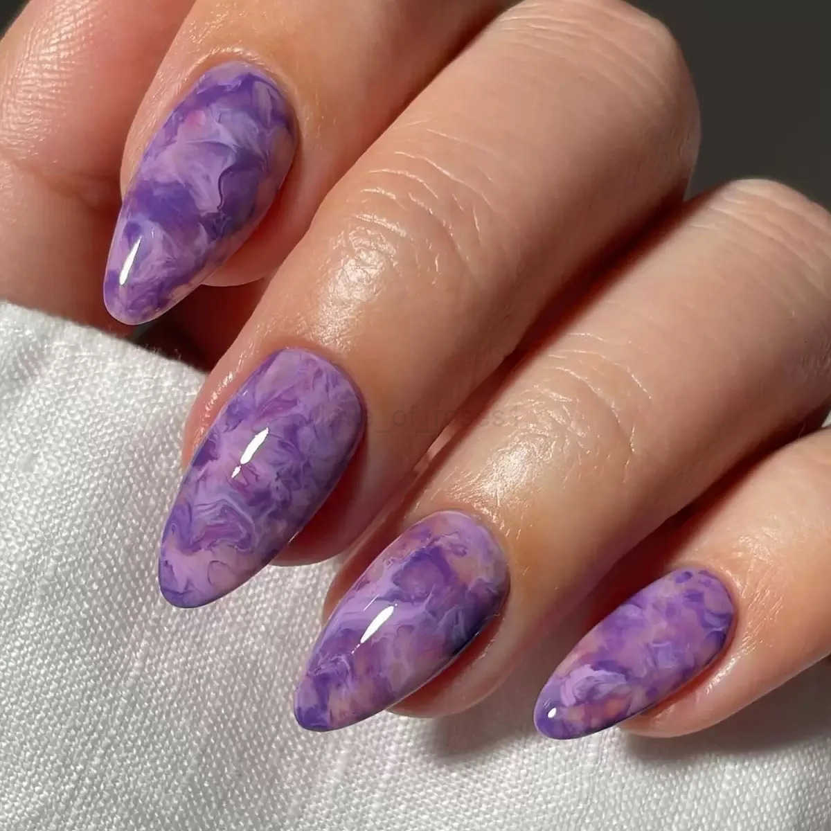 24Pcs Tortoiseshell Pattern Fake Nails Long Almond False Nails Leopard Print Detachable Nails Set Press on Full Cover Nail Tips Z250807