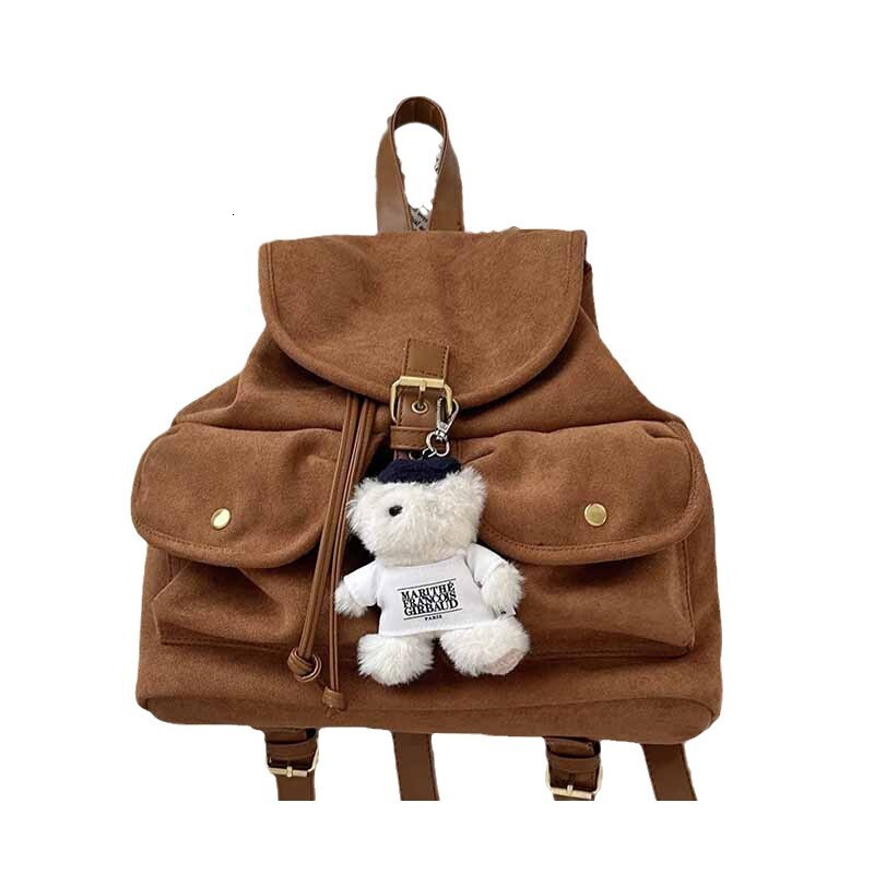 2025 Autumn New Women s Backpack Simple Large Capacity Women s Backpack Niche Design Casual Retro Commuting trend Backpack New Designer Backpack