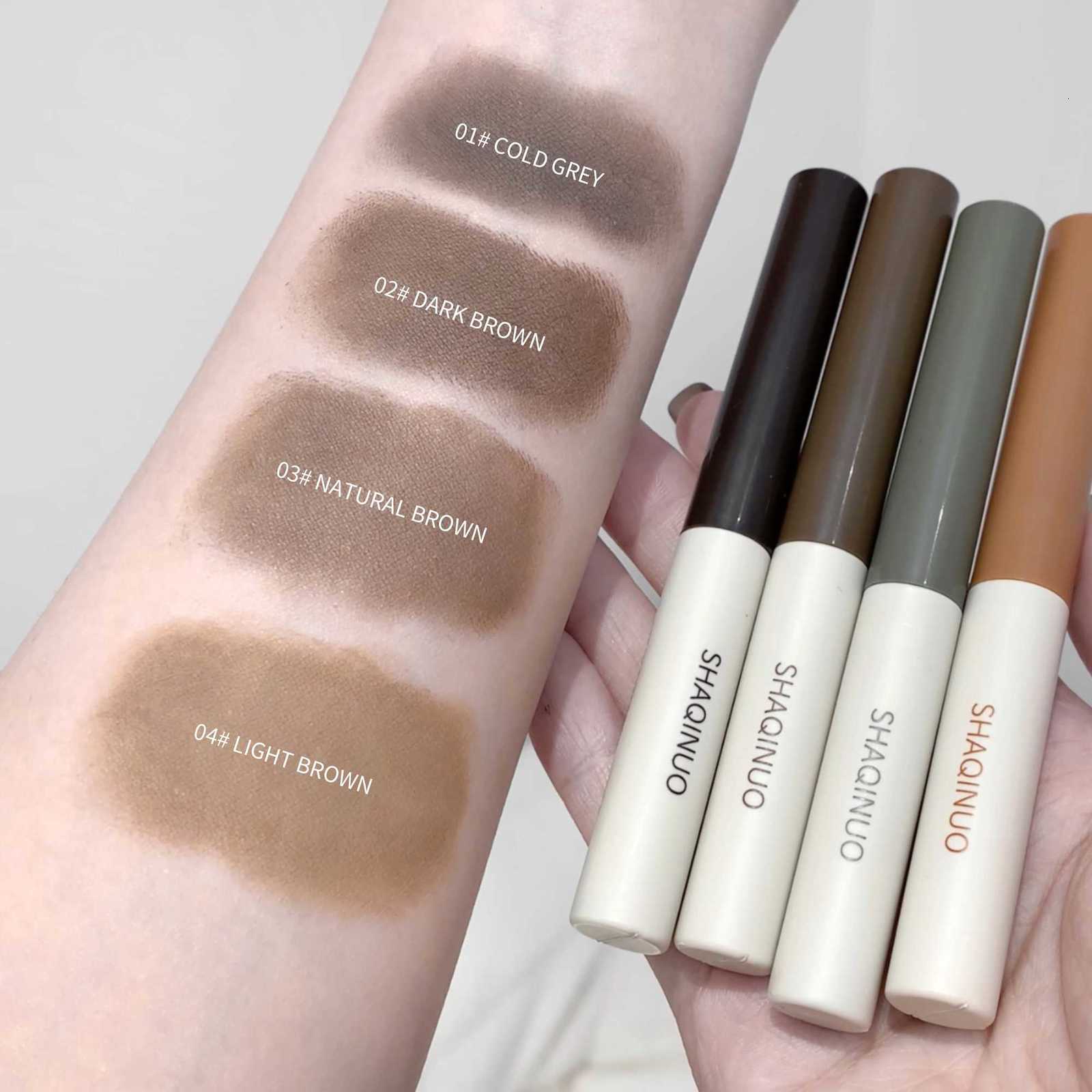 3D Shaping Waterproof Sweatproof Matte Eyebrow Pencil Gel Natural Color Long-Lasting Smudge-Proof W250807