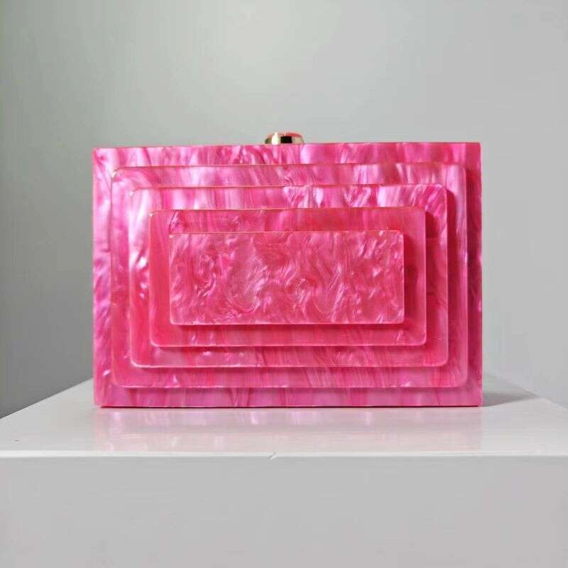 Women's Handbag Dinner Retro ing Trend Acrylic One-shoulder Chain Bag Girl