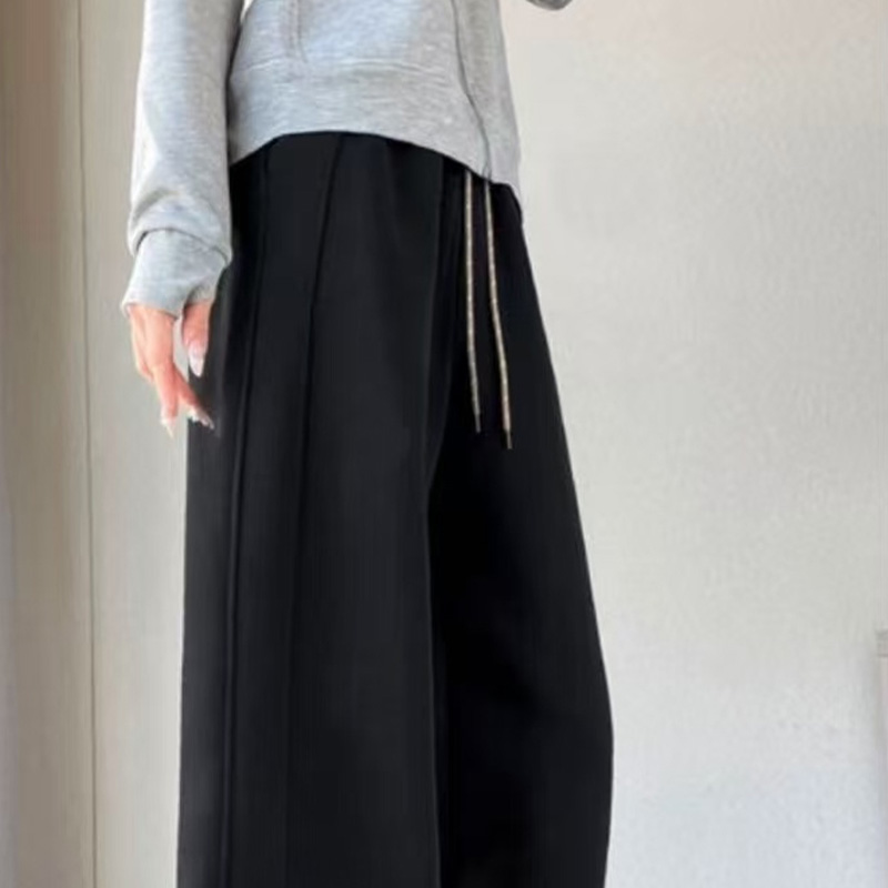 Xinyu Yi Autumn Collection Quince Velvet Slim-Fit Banana Pants Can Be Paired With a Variety of Styles 25633