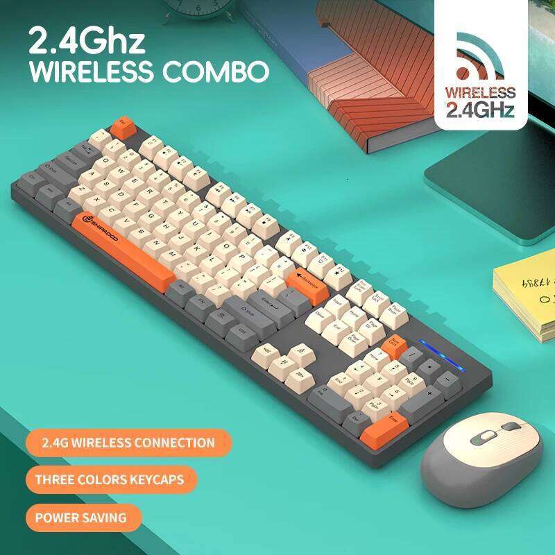 Unsharkable & Shipadoo Keyboard Gaming Wireless Laptop Desktops PC Computer Office Accessories Free Wireless Mouse With Numpad