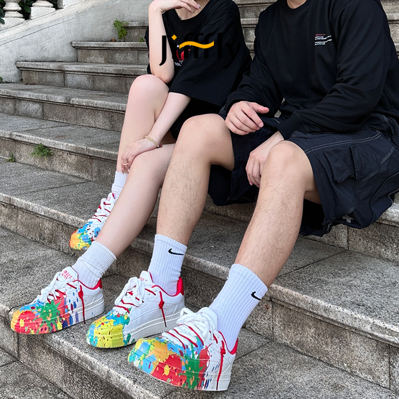Jifffly 2026 Summer New National Trend Shoes for Men Versatile Plimsolls Original Niche Sports & Couple Trend Footwear
