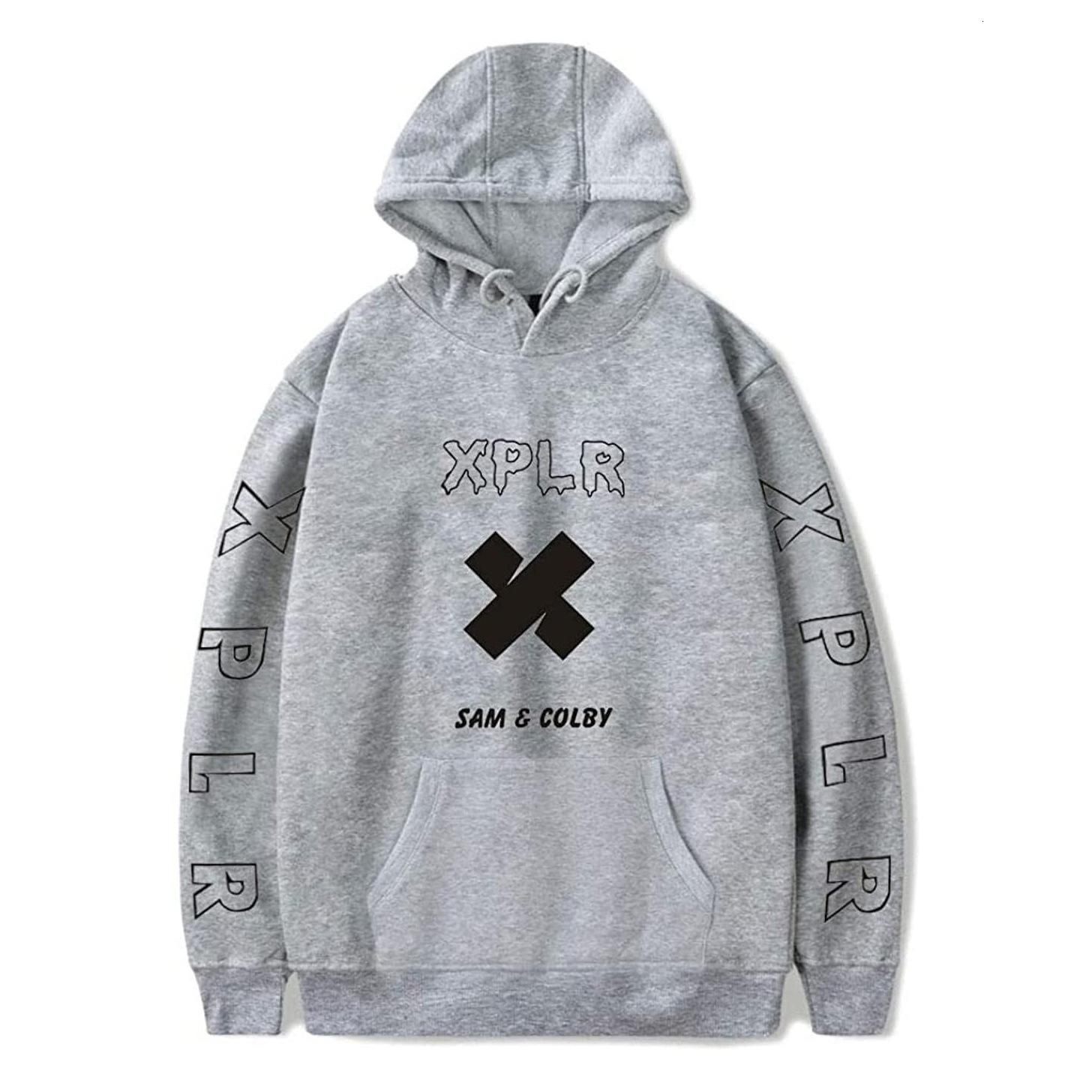 Free Shipping Designer Hoodie 2025 Foreign Trade Sports Shirt Men's And Women's Solid Color Printed Hooded Sports Shirt Foreign Trade Women&