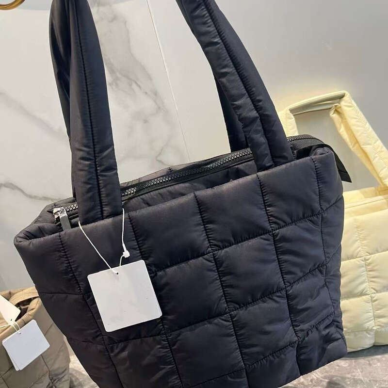 Shoulder Bag Light And Soft Bag New Fashion Versatile Classic Solid Color Simple Commuting Daily Large Capacity Practical Women S Puff Tote