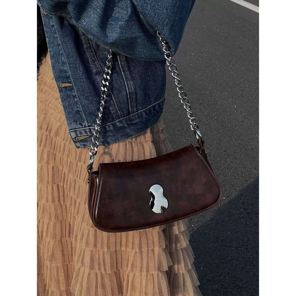 Designer Bag Tote Shoulder Bag Designer Tote Sweet Cool Chain Baguette For Women New High End Feel Underarm Single Fashion Versatile Crossbody