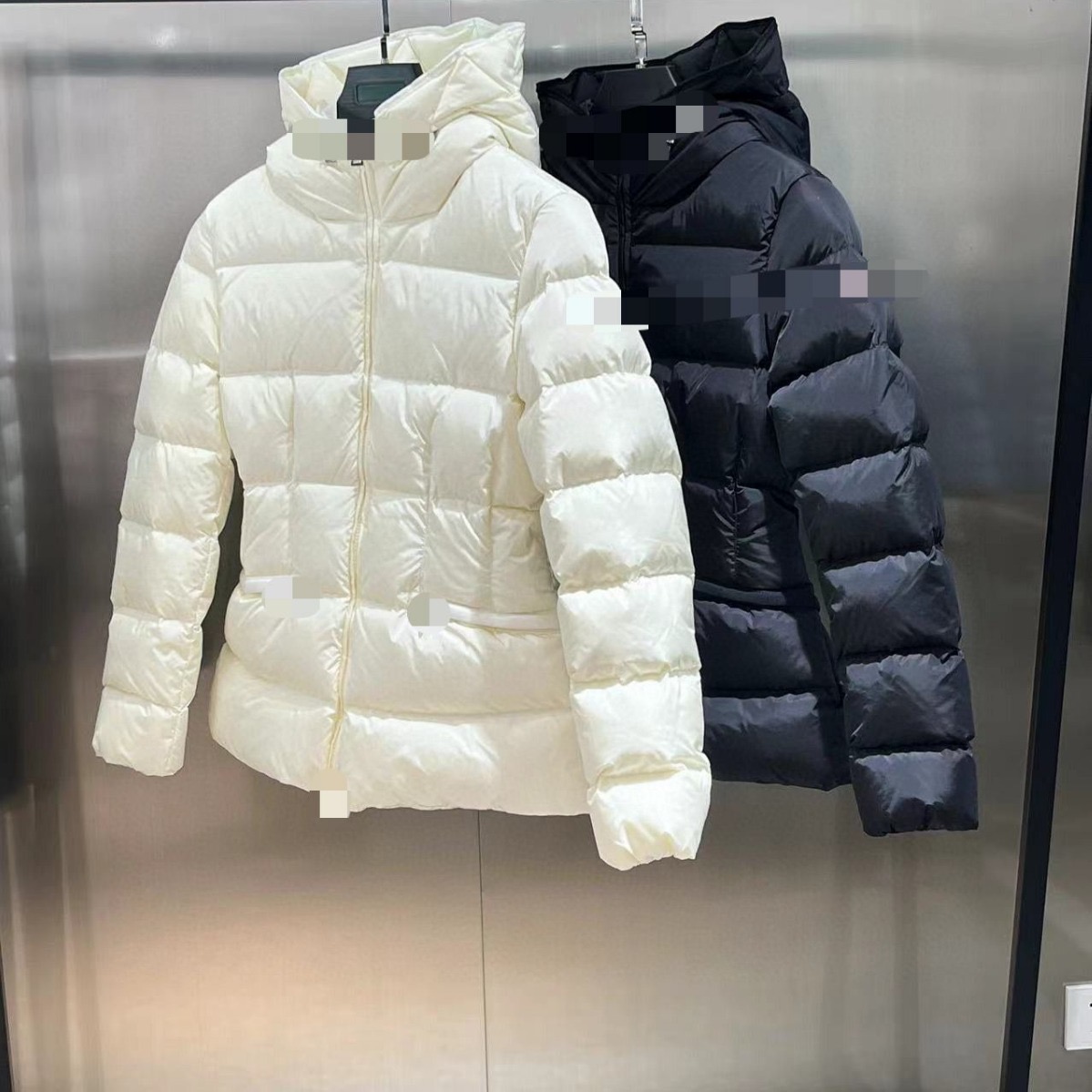 Man Woman Designer Down Jackets Waistcoat Puffer Designer Jacket Coats Budge Hooded Bright Fashion Casual 24 new winter coat