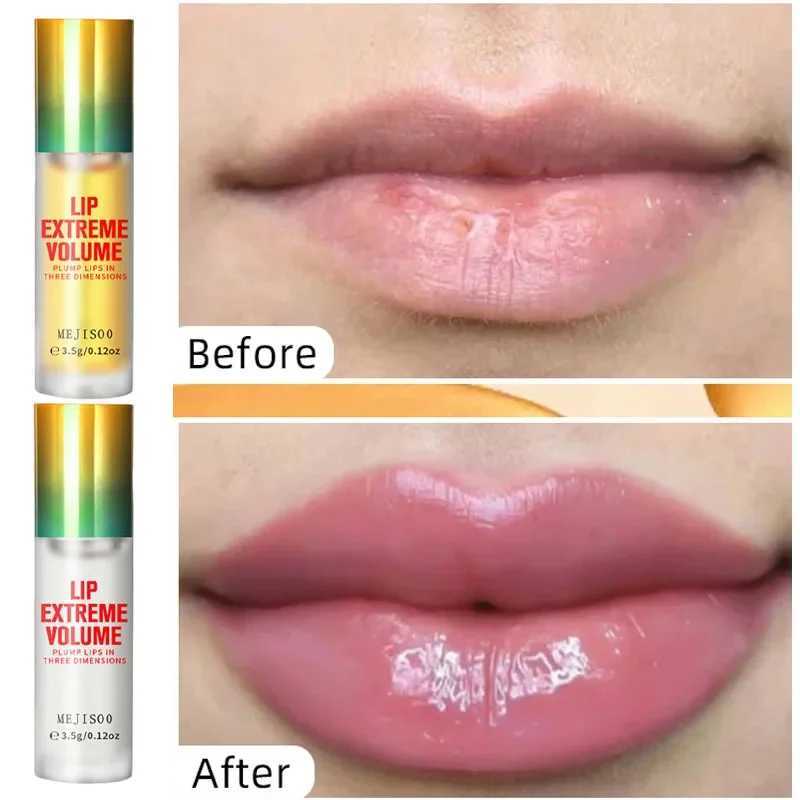 Instant Volumising Lip Plumper Oil Lip Enhancer Lip Gloss Plumping Serum Moisturizing Anti-Wrinkle Lipstick Sexy Lip Care MakeupXJ250807