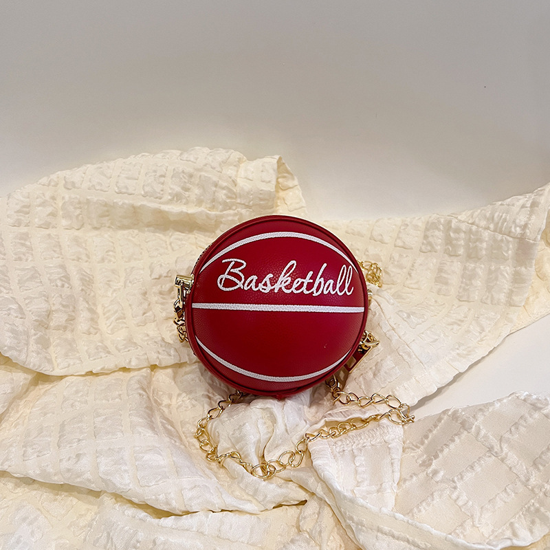 Free shipping designer Internet Celebrity Basketball Bag Niche Mini Bag for Women Ins Personality Chain Crossbody Bag Coin Key Lipstick Bag