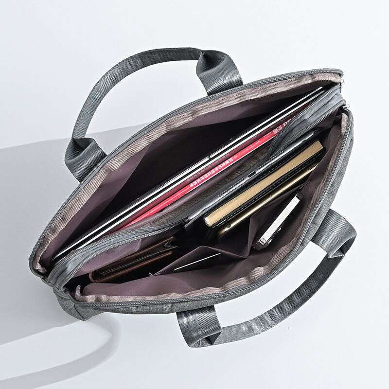 Casual Shoulder Bag, Large Capacity, Waterproof Commuting Handbag, Personalized Business Men's Crossbody Bag