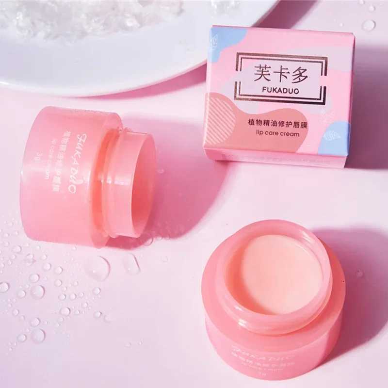 Korea lips care lip sleep mask night sleep hydrated maintenance lip balm pink lips whitening cream nourish protect cherry 3gXJ250807