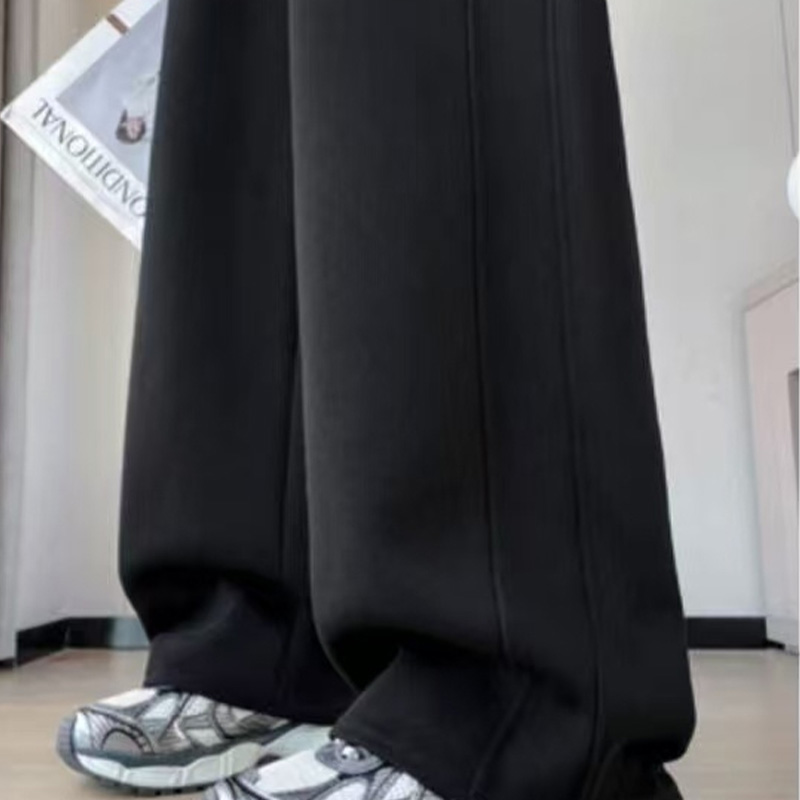 Xinyu Yi Autumn Collection Quince Velvet Slim-Fit Banana Pants Can Be Paired With a Variety of Styles 25633