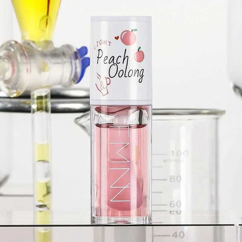 White Peach And Honey Lip Oil Soothes Dry Moisturizes And Does Not Fade Lovely Big Brush Head Lip GlossXJ250807