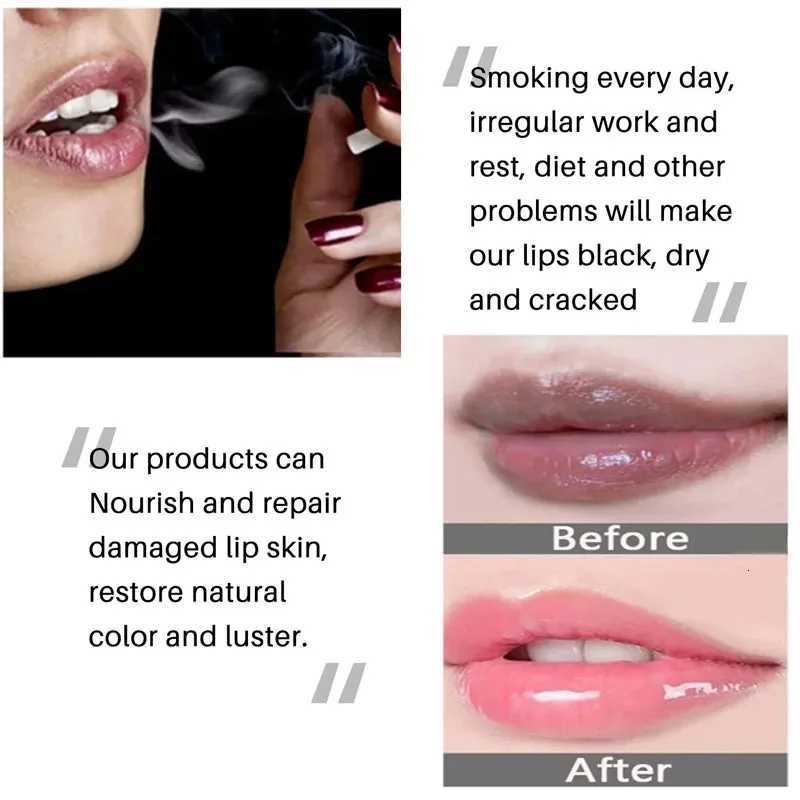 Lip Balm Lightening Dilute Melanin Mask Gloss Oil Exfoliating Clean Deep Moisturizing Makeup Beauty Health Korean ProductsXJ250807