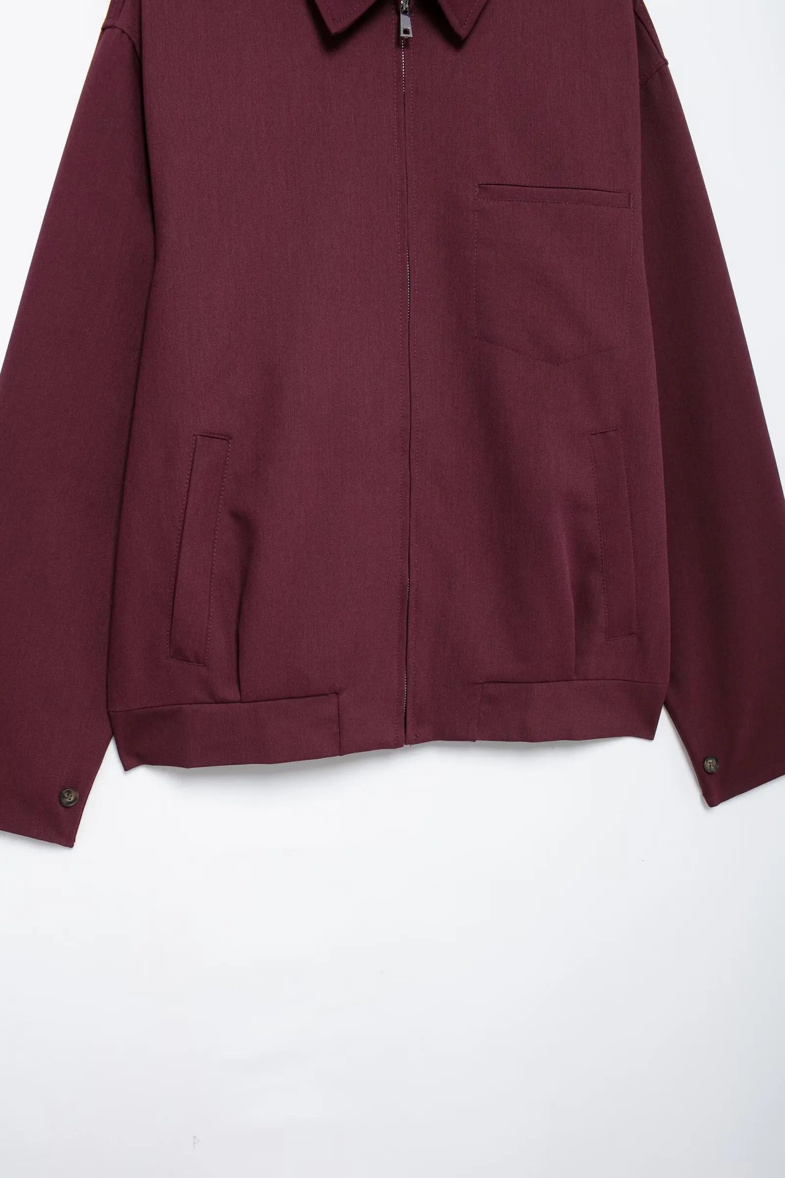 MUJER Zipper Bomber Jackets for Women Fall Outerwears Overcoat Female Long Sleeve Loose Jacket Coats Retro Womens 250807