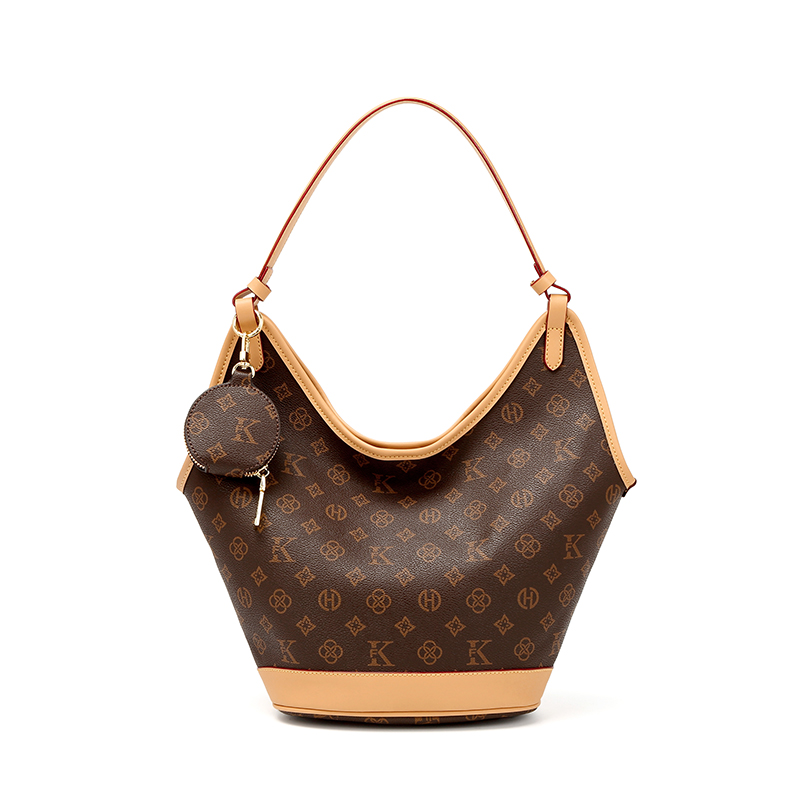 MKF designer bag free shipping Light luxury high-quality classic printed retro shoulder bag fashionable and versatile large capacity womens crossbody 