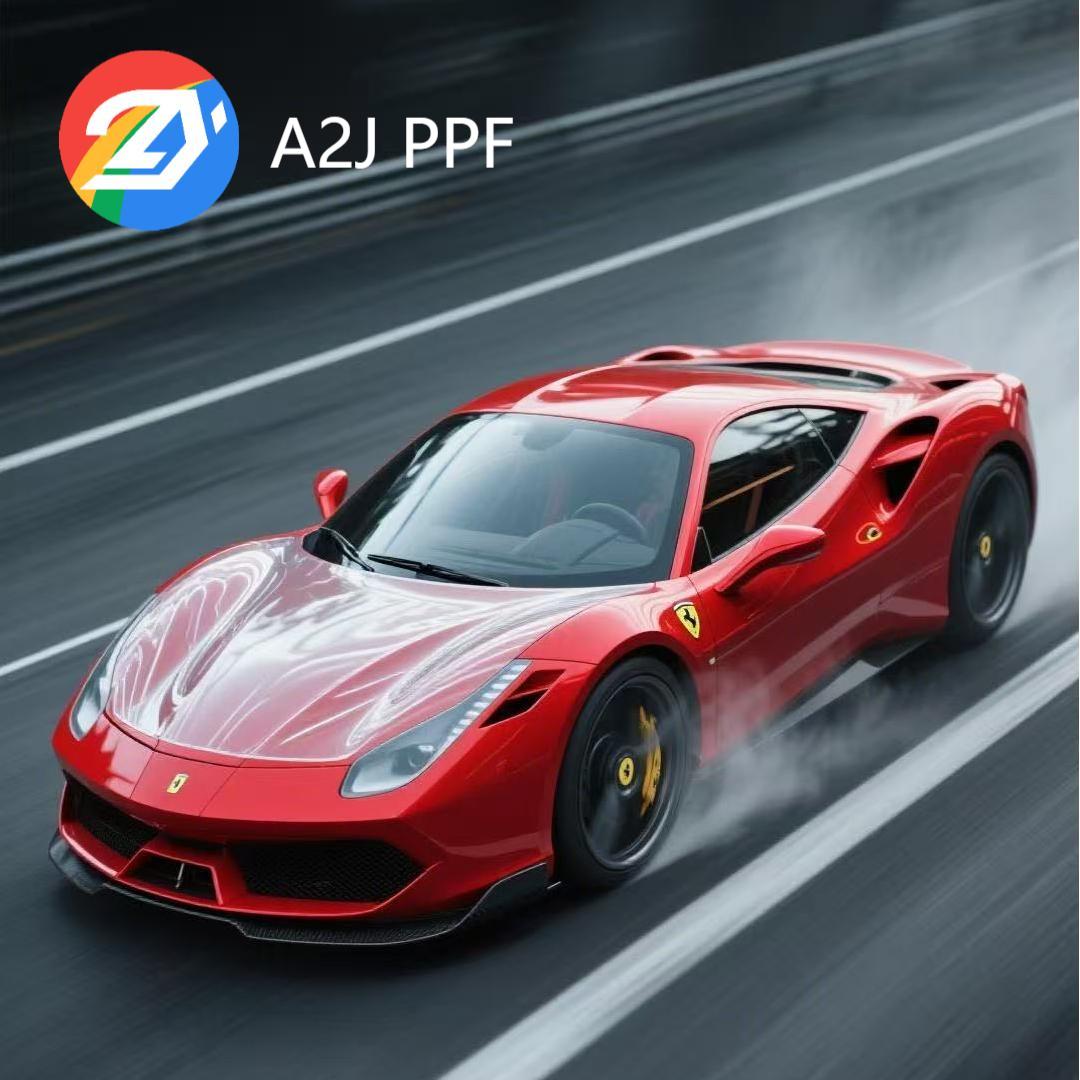 High Gloss 7.5 mil TPU PPF, Easy Wet Application