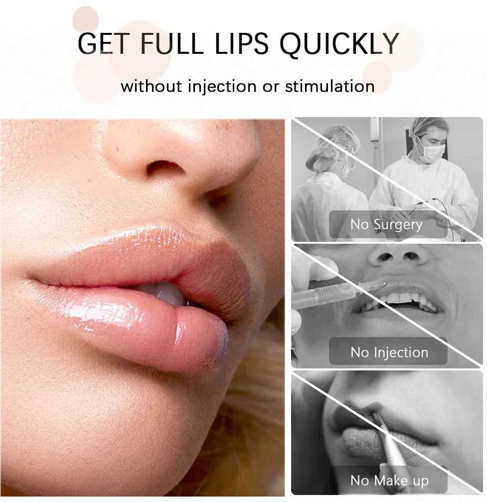 Instant Volumising Lip Plumper Oil Collagen Lip Plumping Gloss Moisturizer Repair Makeup Increases Elasticity Sexy Lip CosmeticsXJ250807