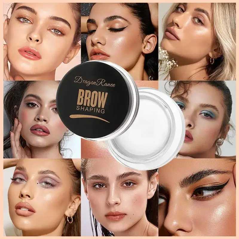 6 Color Eyebrow Styling Cream Shaping Gel Soap Wax Tint Brow Lift With Brush Waterproof Long Lasting Natural Look W250807