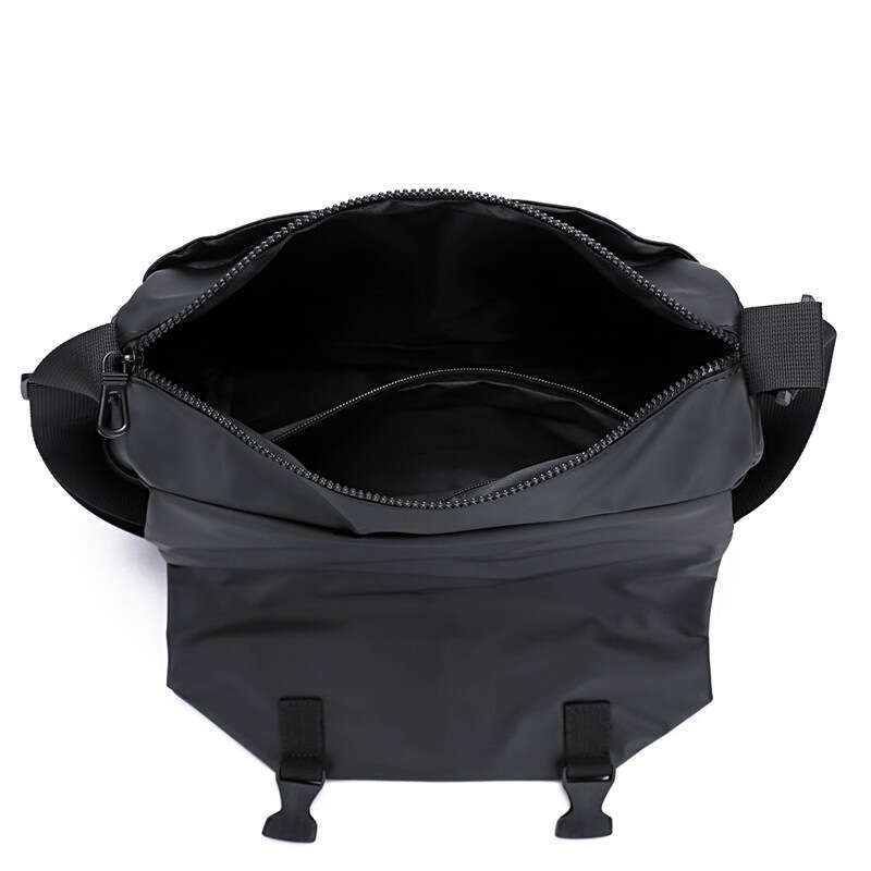 New Men's Casual and Trendy Nylon Large Capacity Messenger Bag, Crossbody Functional Shoulder Bag