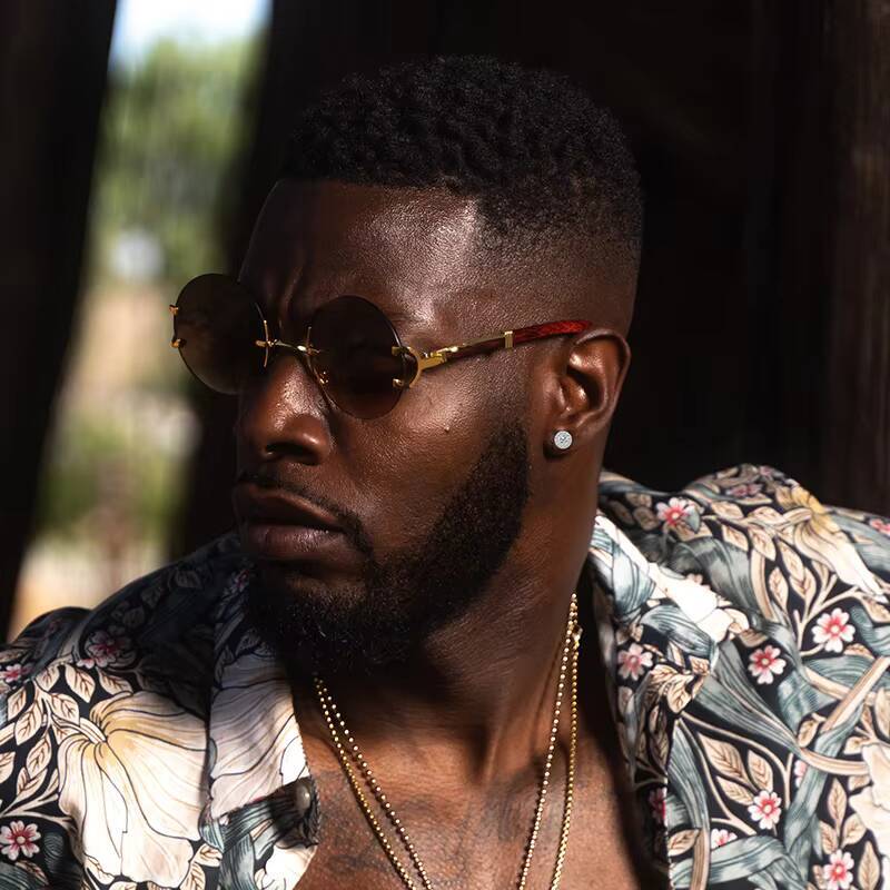 Hip Hop Fashion Men Iced Out Moissanite Earrings 925 Silver Screw Back Diamond Ear Stud With GRA Certificate