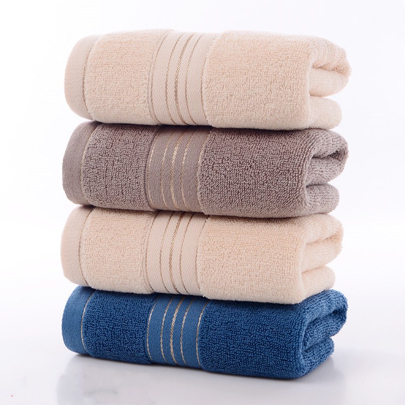 3pcs100% Egyptian Cotton Jacquard Woven Border Towel 35*75cm,Thickened Pure Cotton Quick Absorbent,Turkish Towels,Bathroom towels
