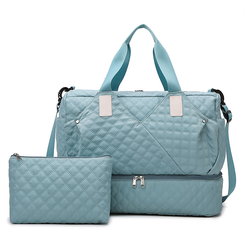 New Large Capacity Travel Quilted Versatile Mother-Daughter High-Value Single Shoulder Handbag Multifunctional Storage Bag