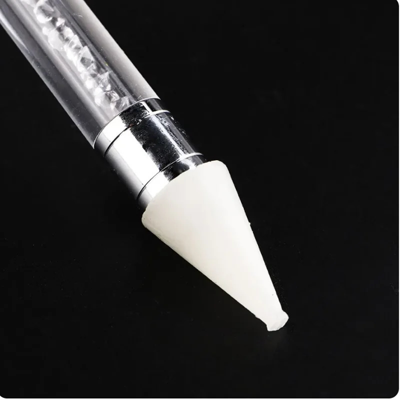 2 Pcs Nail Art Dotting Pen Double End Painting DIY Brush Rhinestone Handle Diamond Picker Manicure Dotting Tool Nail Accessories 250814