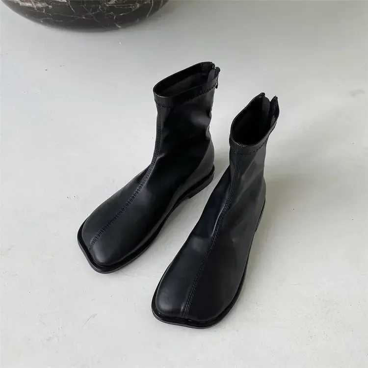 Woman Elastic Boots Fi Ladies Thick Bottom Ankle Luxury Designer Female Boots Nre Autumn Winter Womens Chelsea Boots 2024 XJ250807