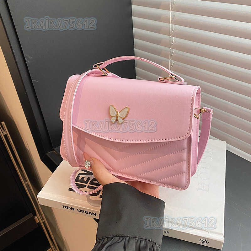Minimalist Trendy Fashion Crossbody Bag 2024 Autumn New Style Quilted Shoulder Bag Niche Versatile Handheld Small Square Bag H250806