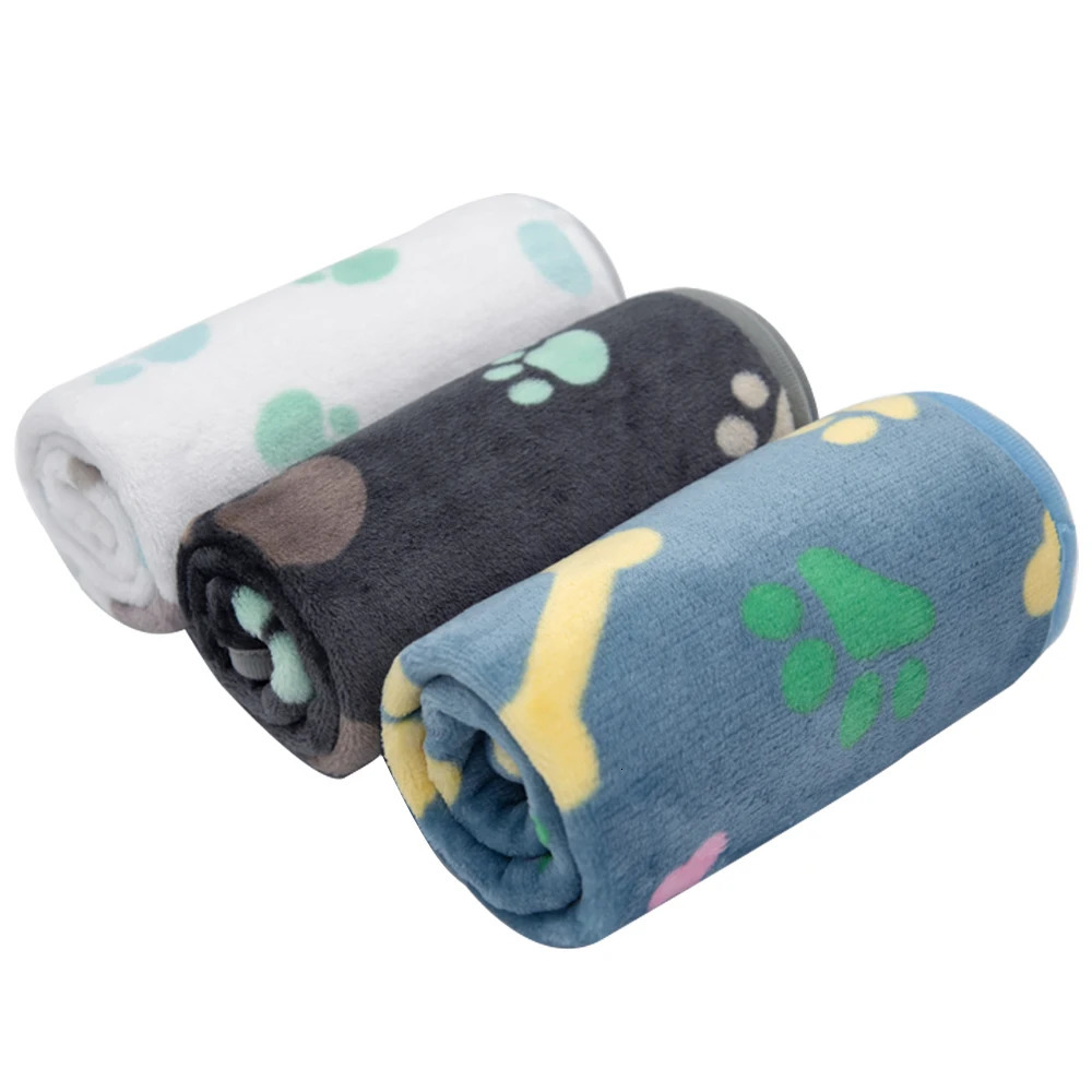 Waterproof Dog Blanket Thickened Pet Blanket Warm Breathable Dog Mat Machine Washable Pet Sheet Cat Sofa Cushion Dog Accessories 250804