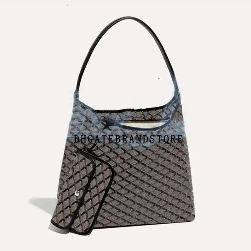 Womens Tote Designer Shoulder Bags Boheme Hobo Bury Canvas Leather Underarm Hobo Shoulder Composite Bag Purse Wholesale Price