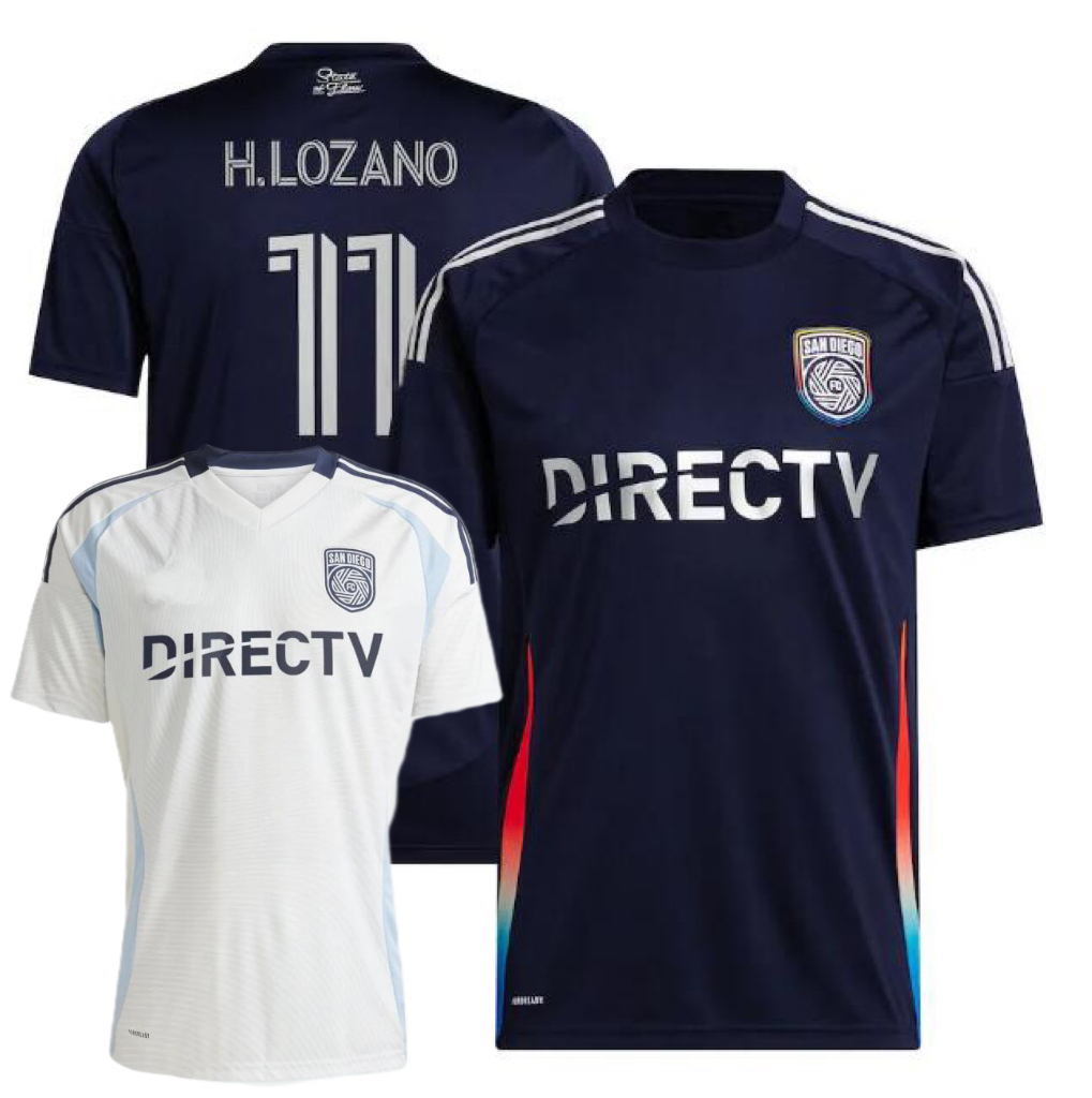 2025 2026 San Diego FC soccer jersey H.LOZANO DREYER INGVARTSEN MIGHTEN VALAKARI DE LA TORRE Home away men kits football shirt size 16-28 S-4XL