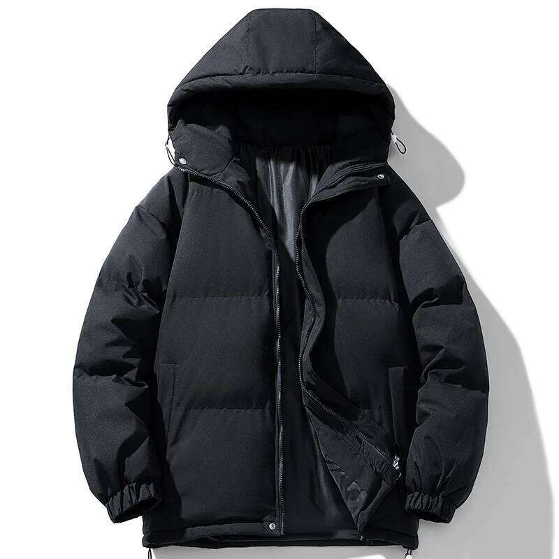 Designer Clothing 2025 Winter Jacket Mens Streetwear Hip Hop Parka Korean Black Clothes Puffer Jackets Men Hooded Thick Warm Colorful Bubble Coat Men