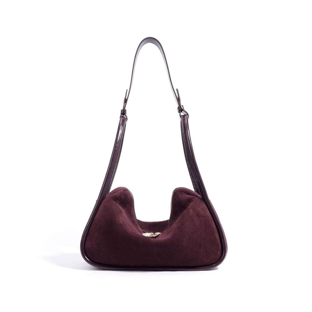 New Casual Fashion Frosted Leather Bag Suede Cowhide Women's Handbag Ladies Crossbody Shoulder Bags Underarm Handbags For Women 20250805