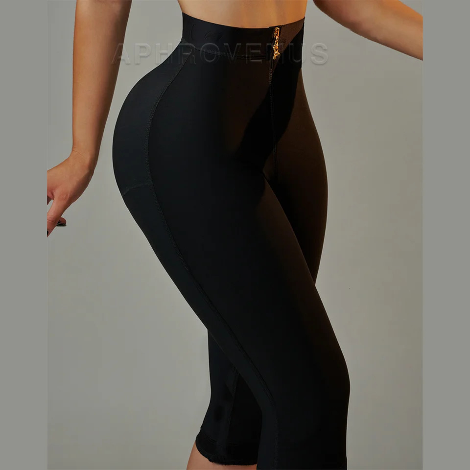 Fajas Colombianas Butt Lifter Pants Long to the Knee Tummy Control for Women Shapewear High Waist Trainer Slimming Shaper 250805