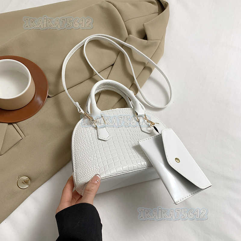 Trendy Fashion Bag 2024 Spring New Versatile Style Single Shoulder Crossbody Bag Shell Bag for Women H250806