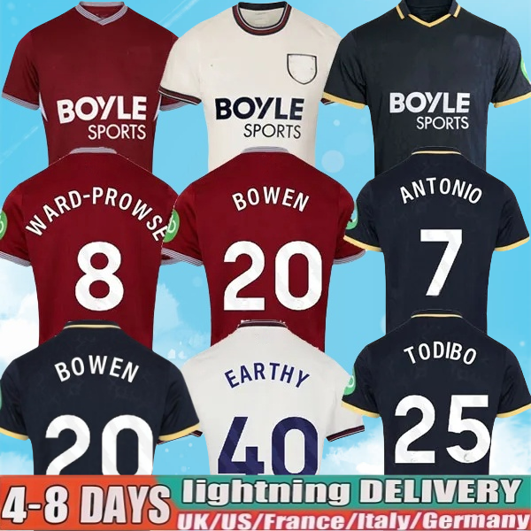 25 26 L.PAQUETA BOWEN ANTONIO DIOUF WeST HaME Football Shirt third away Soccer Jerseys 2025 Summerville Todibo SOUCEK N.AGUERD Fullkrug Walker Peters Men Kids Uniform