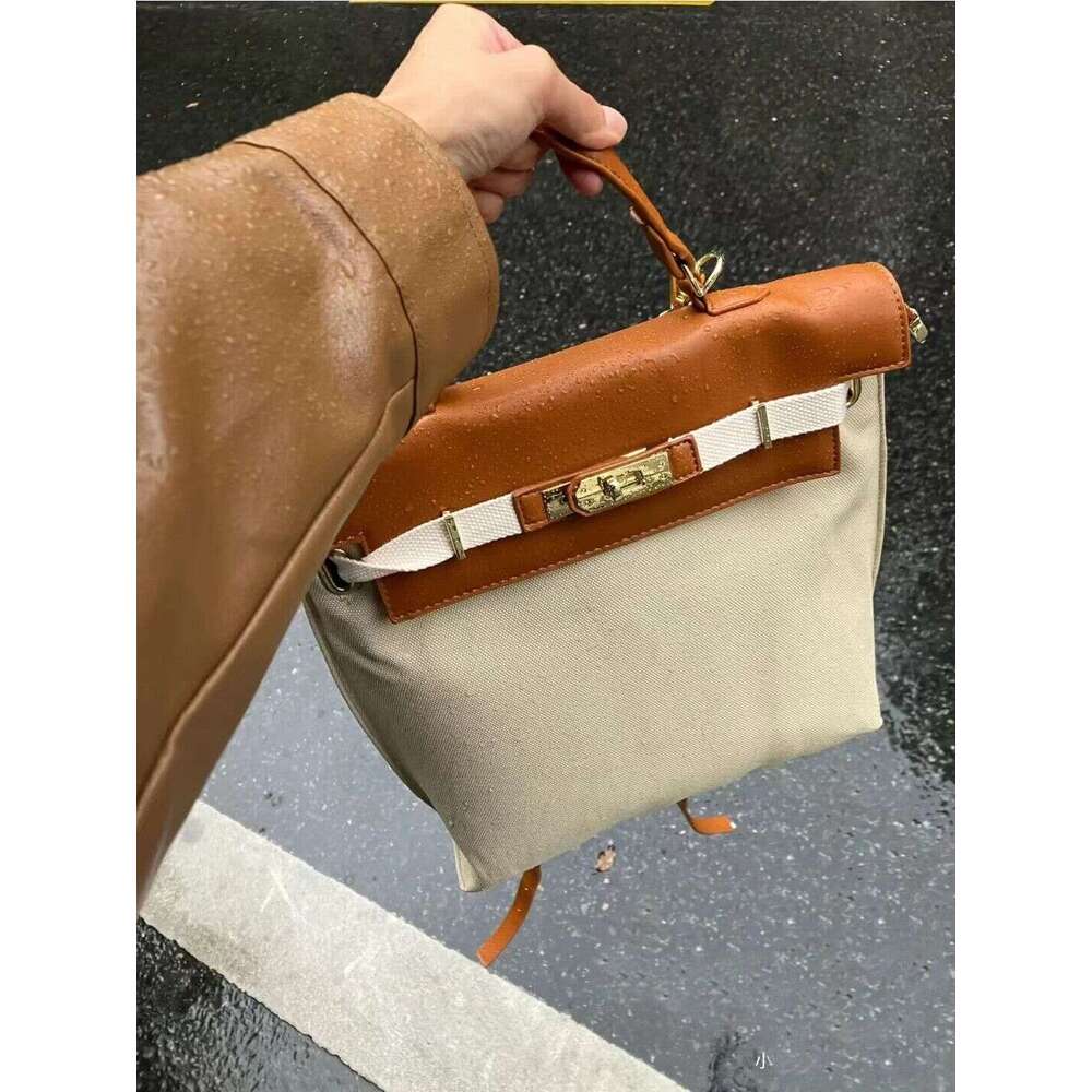 Designer Bag Tote bag Shoulder Bag Niche Design INS College Style New Handheld Single Crossbody Canvas Backpack