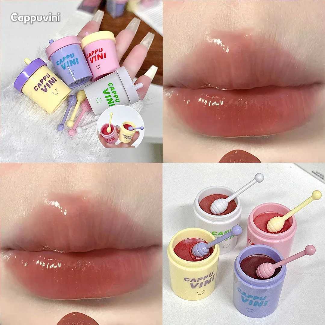 Teacup Colored Lip Balm Moisturizing Colored Lip Tint Long Lasting Anti-cracking Solid Color Lipstick Girls Lip Care CosmeticsXJ250807