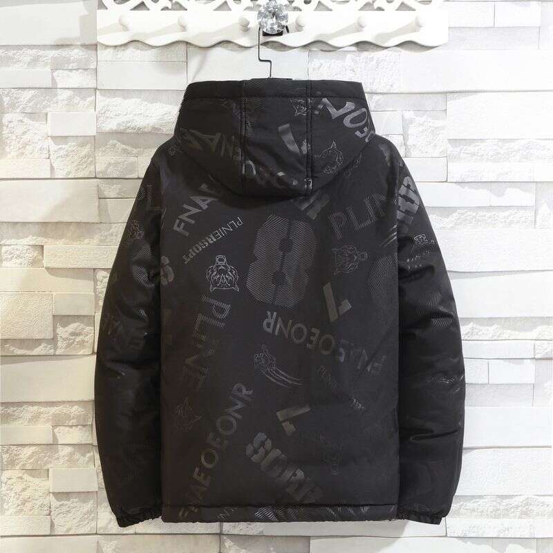 Cotton Winter Korean Version Trend Thick Casual Down Cotton Plus Size Men's Fat Jacket