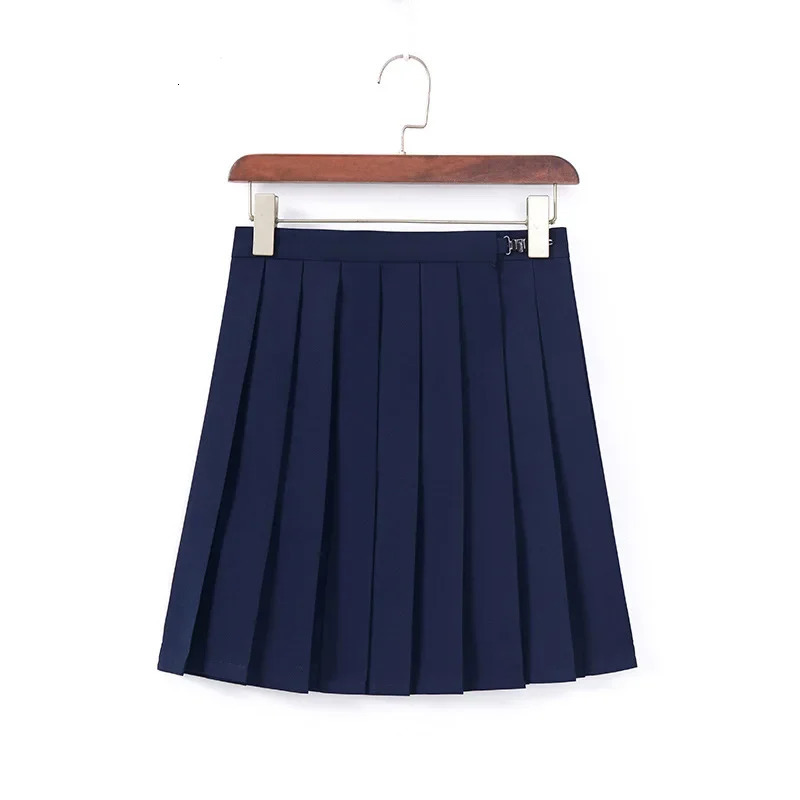 Girls School Uniform Jk Sailor Suit with Tie Three Basic Womens Skirt Outfit for Students 250729