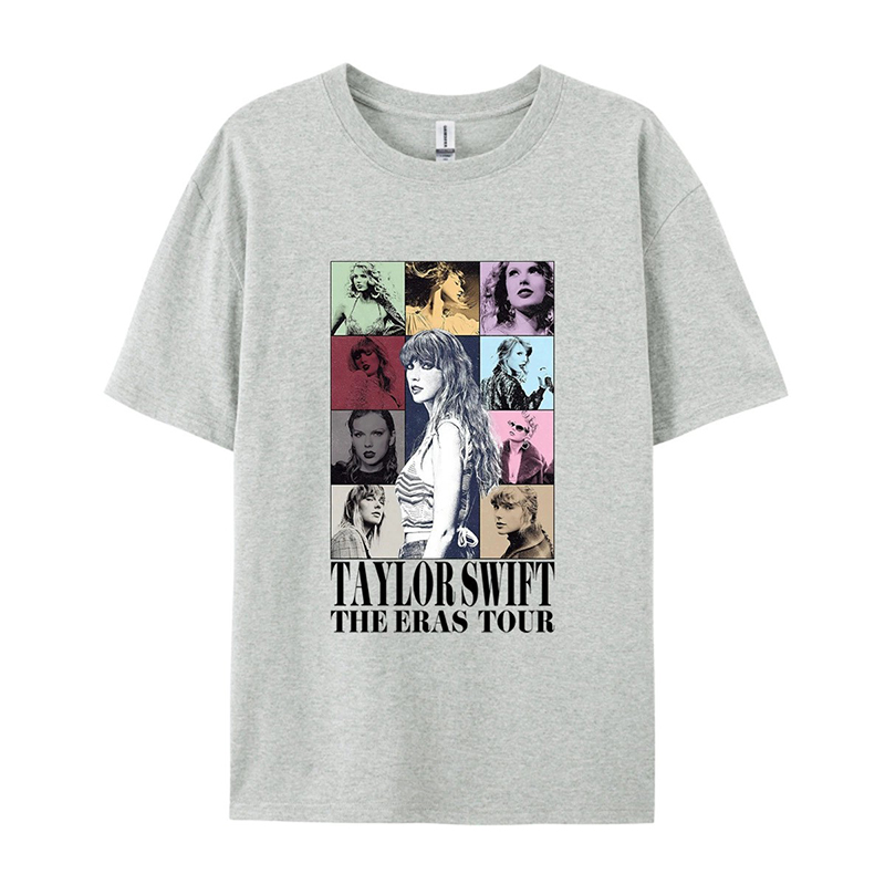 Fashionable Unisex Print Round Neck T Shirt Trendy Apparel Option