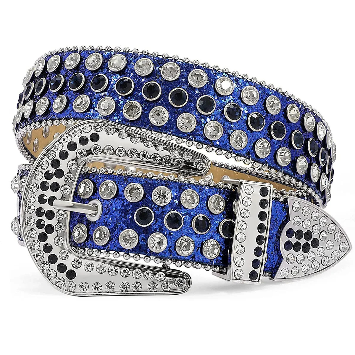 Fashionable Versatile Korean Style Belt Crossbody Diamonds Crystals Decorative Unique For Women 250805