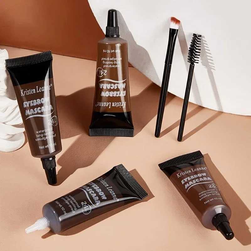 100% Waterproof Quick-drying Natural Stain Coloring Liquid Eyebrows Enhancers 3D Wild Brow Setting Gel W250807