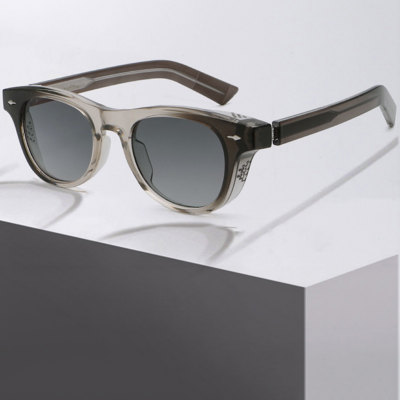 Vintage Steampunk Sunglasses Cat Eye Women Cool Square Thick Glasses Clear Punk Retro Goggles Gothic Y2K Futuristic Cool INS Niche High-end Sturdy Met