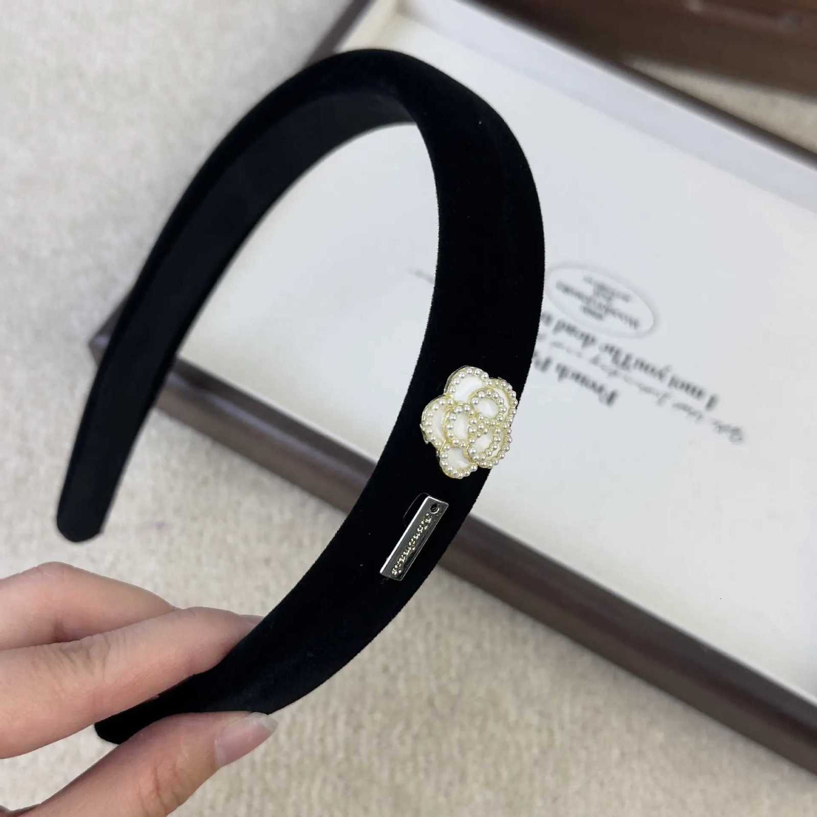 Black Veet Lia Pearl Hair Bands Fem Bands Itan Wen Classic Fashion Lia Hair Accessories Wr Y250807